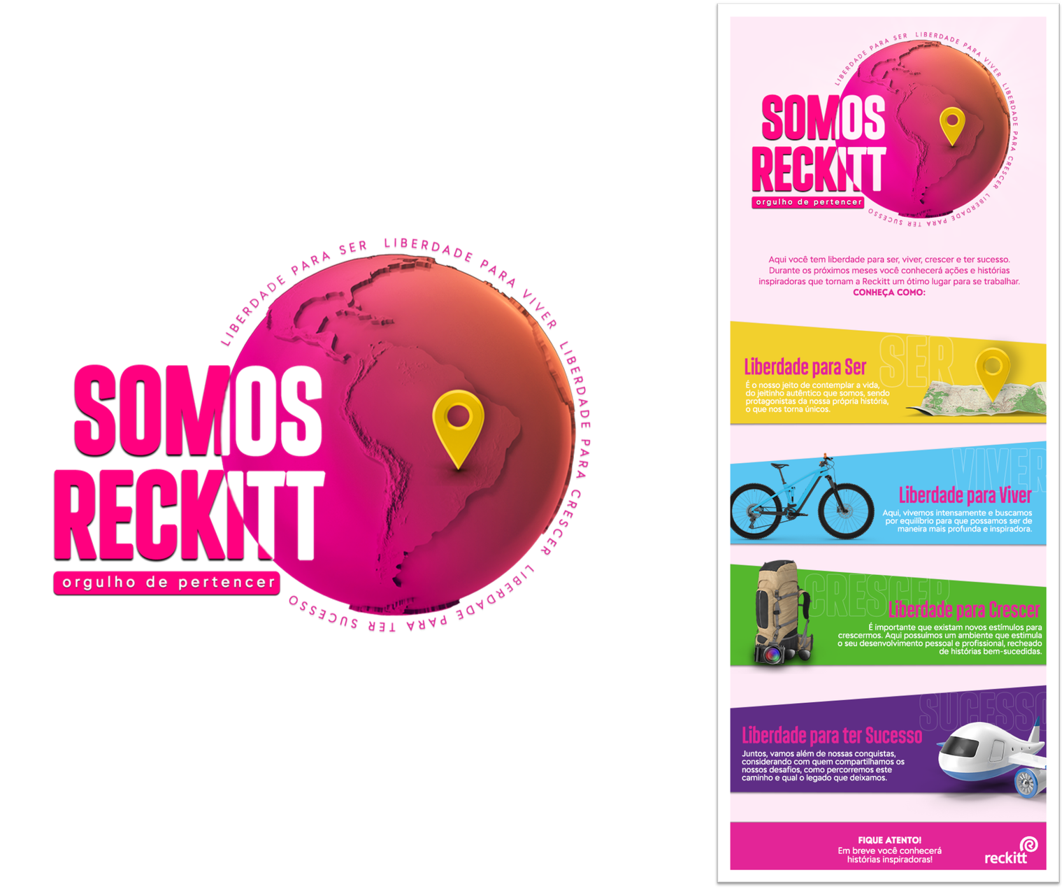 Campanha de marca empregadora